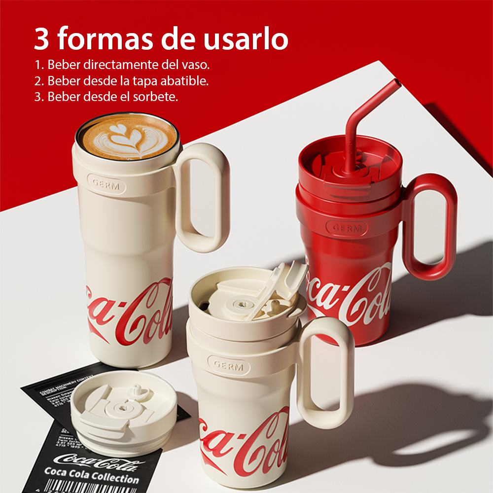 Vaso térmico Mega Tumbler Hidrato Germ x Coca-Cola 750ml / 37.2 Oz