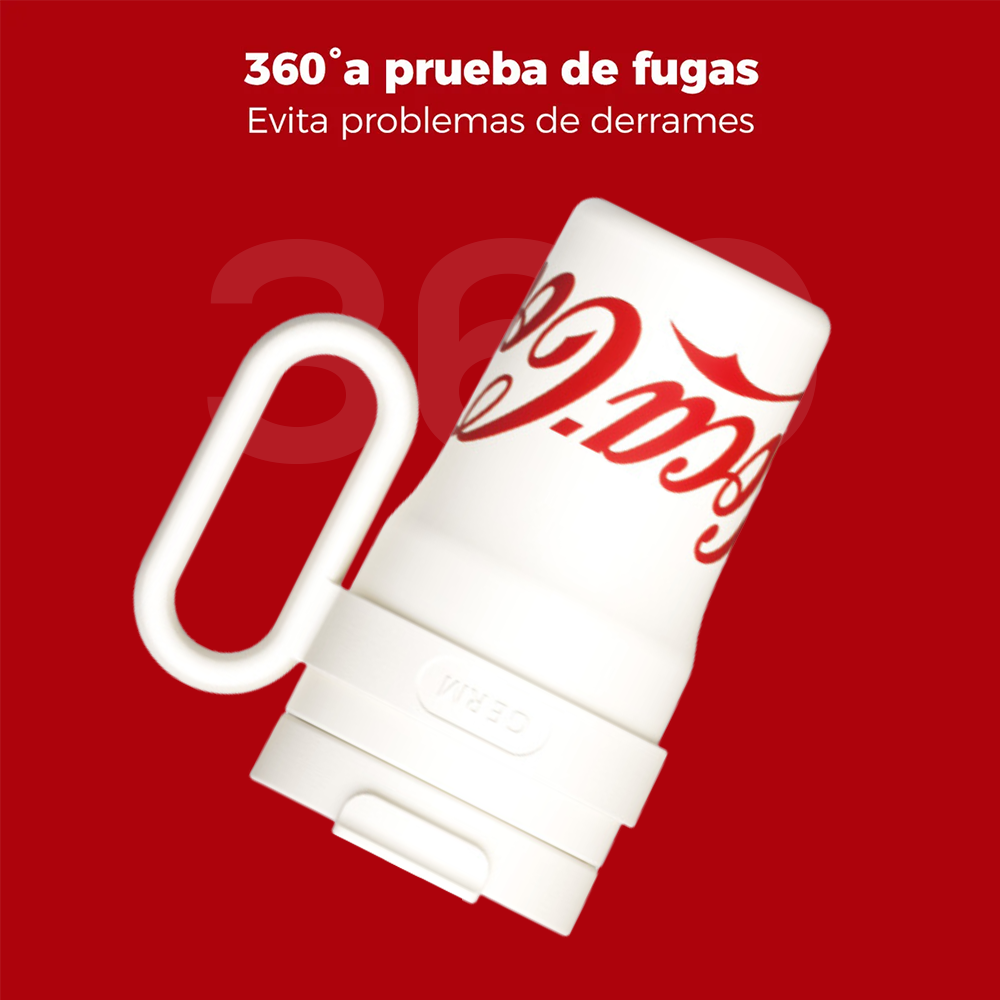 Vaso térmico Mega Tumbler Hidrato Germ x Coca-Cola 750ml / 37.2 Oz